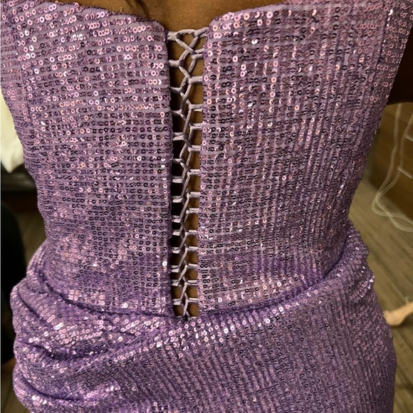 LIASTUBLLA designer sequins gown/co-ord set for wedding/prom/blacktie - Picture 10 of 14